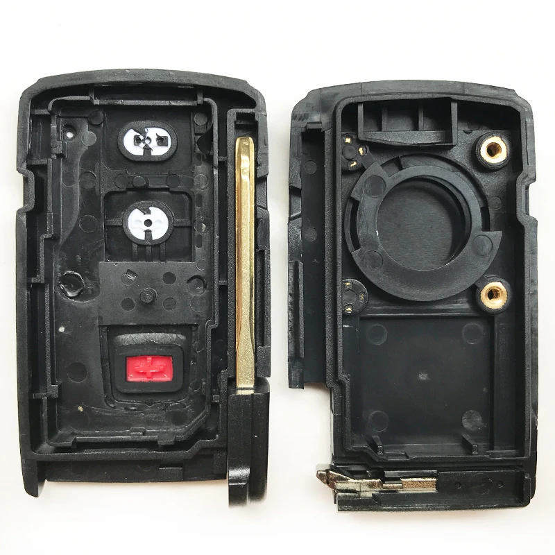 2/3 кнопки смарт Брелок чехол для Toyota Prius 2004 2005 2006 2007 2008 2009 сменный корпус