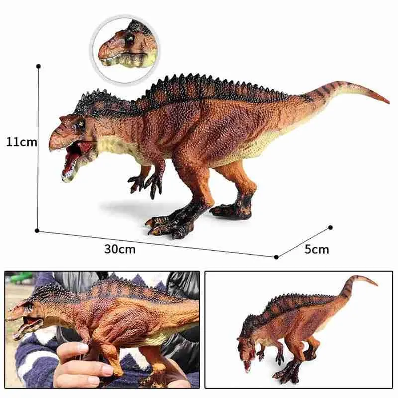 

1pcs Simulation Dinosaur Model Kids Tyrannosaurus Rex Model Collection Dinosaur Toy Figures Simulation Action Dinosaur Orna R2P8