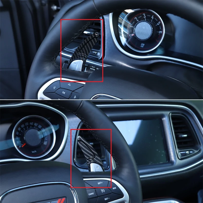 

Steering Wheel DSG Shifter Paddle Extension for Dodge Challenger/Charger 2015-2020