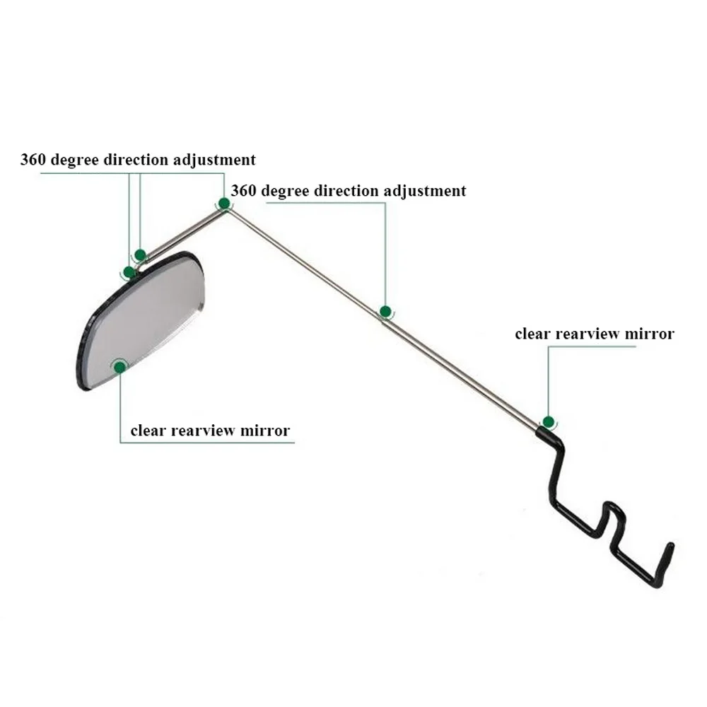 

Cycling Glasses Rearview Mirror Lightweight Biking Winter Mirrors Wide Angle Bicycle Rear View Mirrors For Bike Accessories