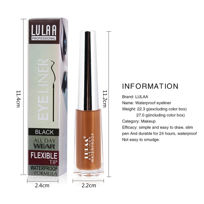 Подводка для глаз жидкая водостойкая стойкая Стойкая подводка макияж инструмент