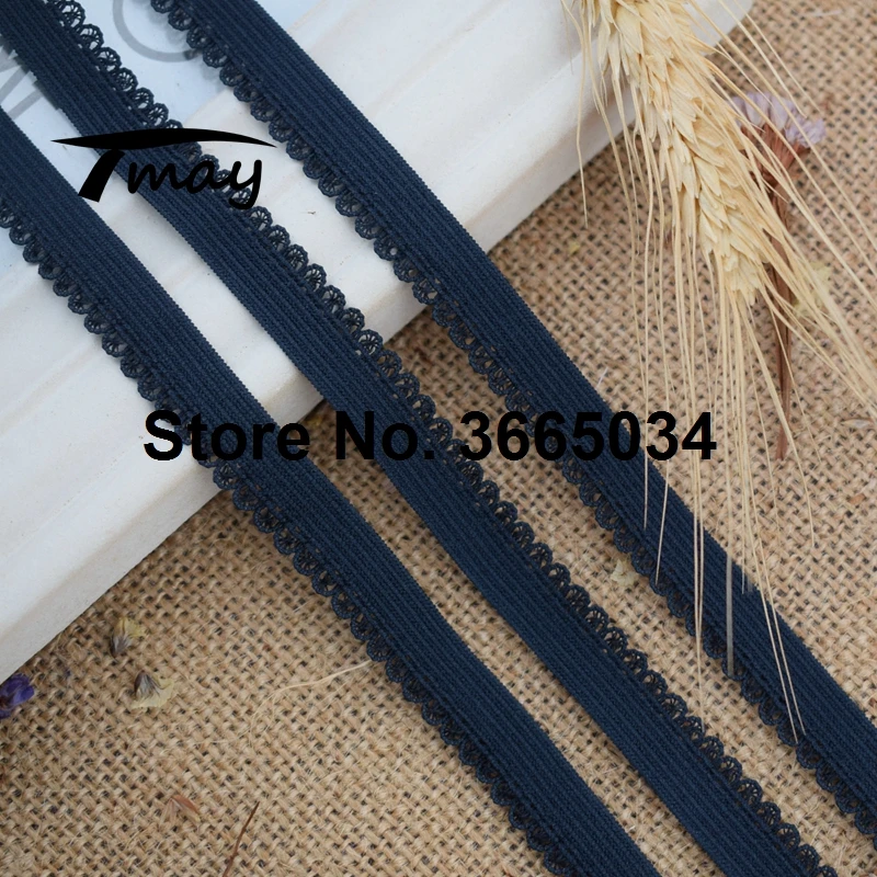 #1628 чистый черный Цвет эластичные резинки с завязками нейлоновая маленькая