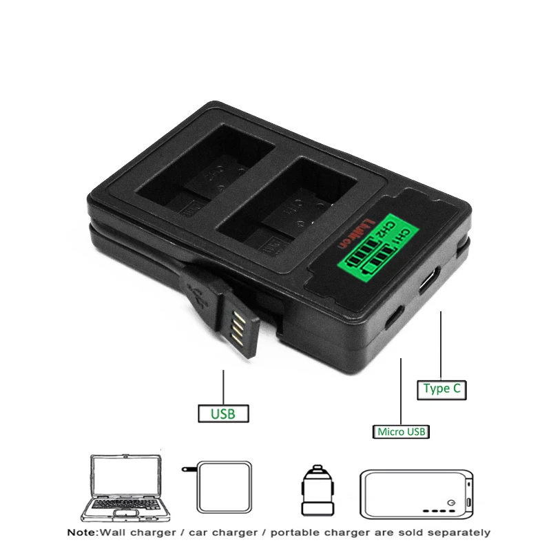 DMW-BLC12 DMW-BLC12E ДМВ BLC12 Li-Ion Батарея + USB Dual Зарядное устройство для цифрового