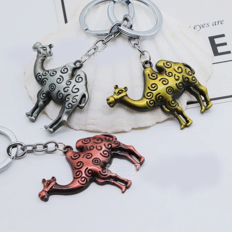 Camel Брелки Новые женские/мужские модные ювелирные изделия 3 цвета винтажные сплав