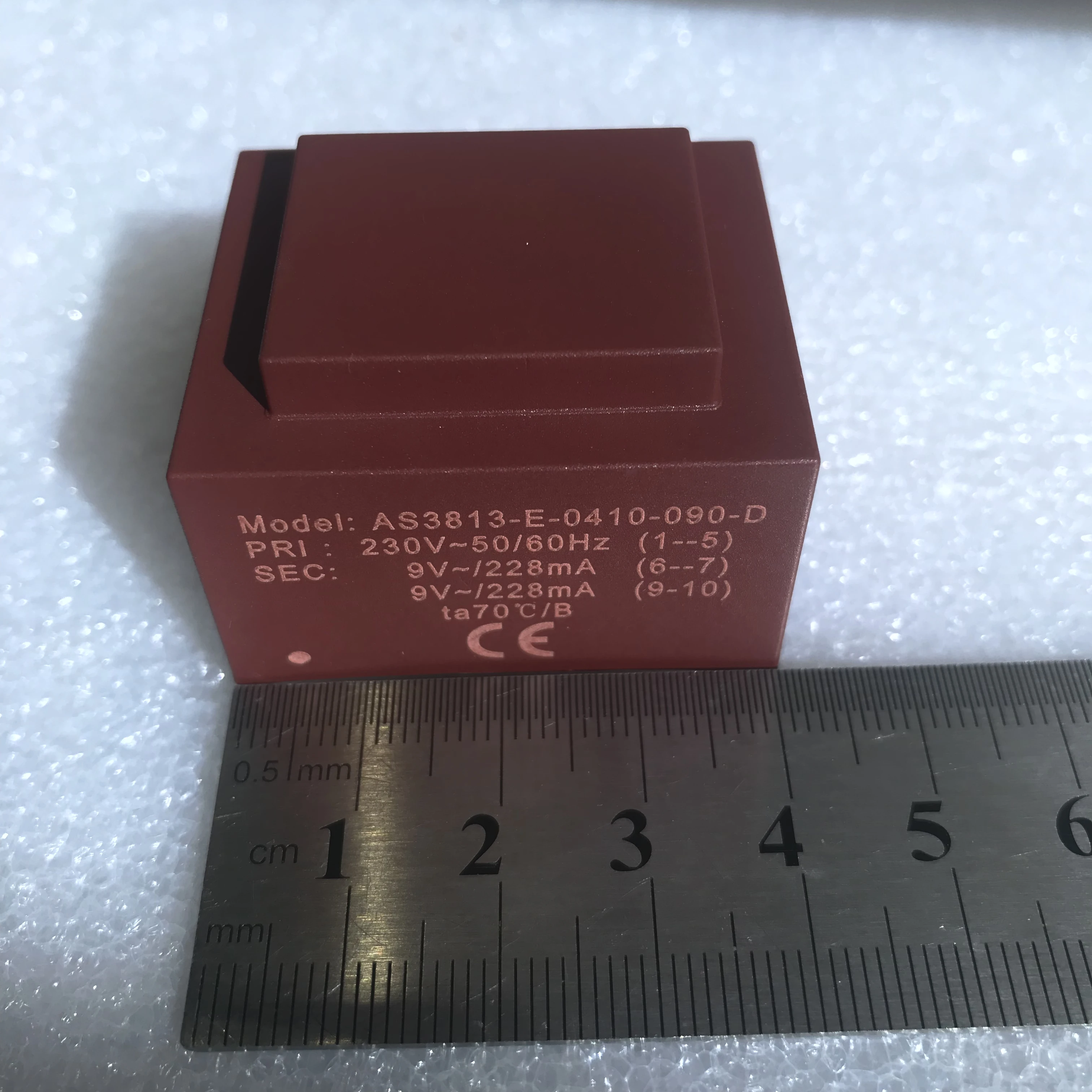 

10PCS/SET New high quality transformer AS3813-E-0410-090-D 230V ~50/60Hz 9V ~ 228ma