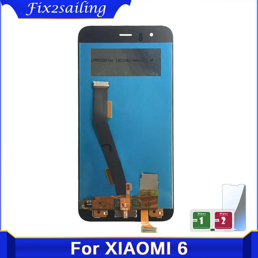 Новый ЖК дисплей 5 15 дюйма для XIAOMI Mi6 Mi 6 сменный с рамкой сенсорный экран|Экраны