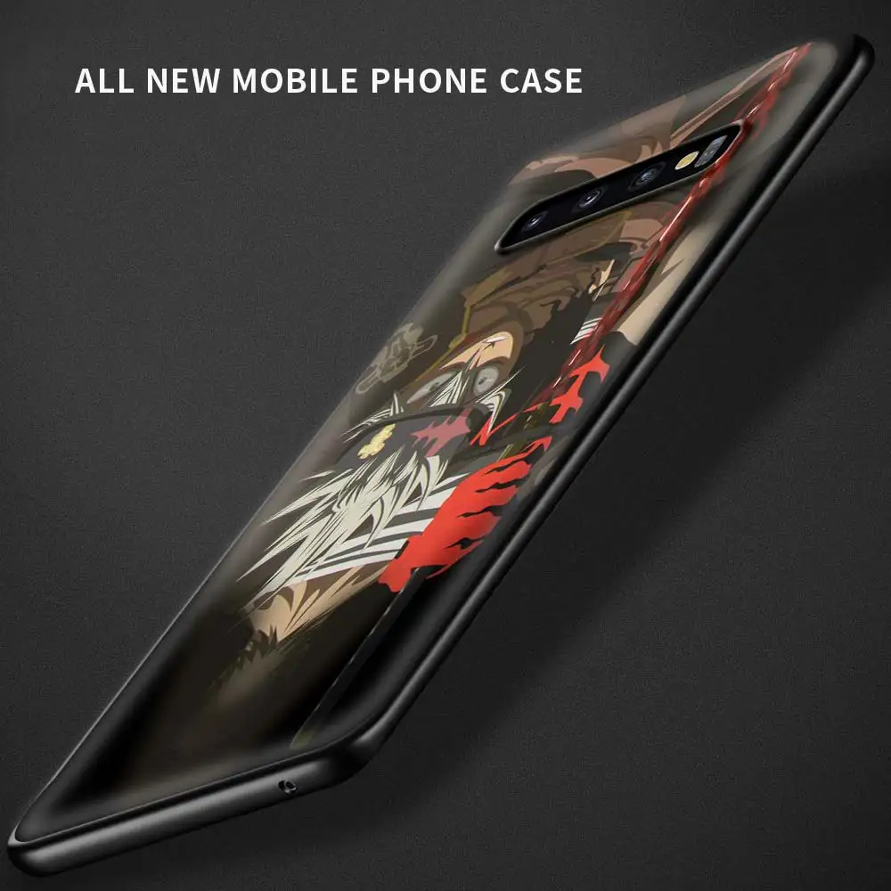 

Soft Case for Samsung Galaxy Note 20 Ultra 5G 8 9 10 Note 10 Plus Lite Phone Shockproof Shell Coque Asta Anime Black