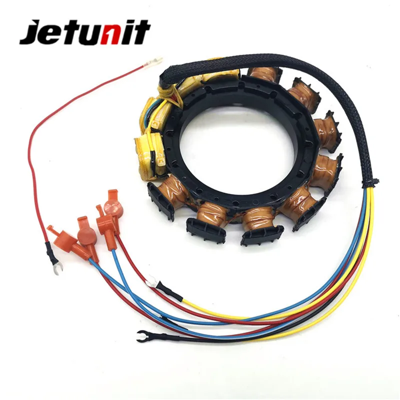 JETUNIT Премиум ртути подвесных 16 amp узел статора 6 цилиндров 174-5456-16 398-5454A11 398-5454A15