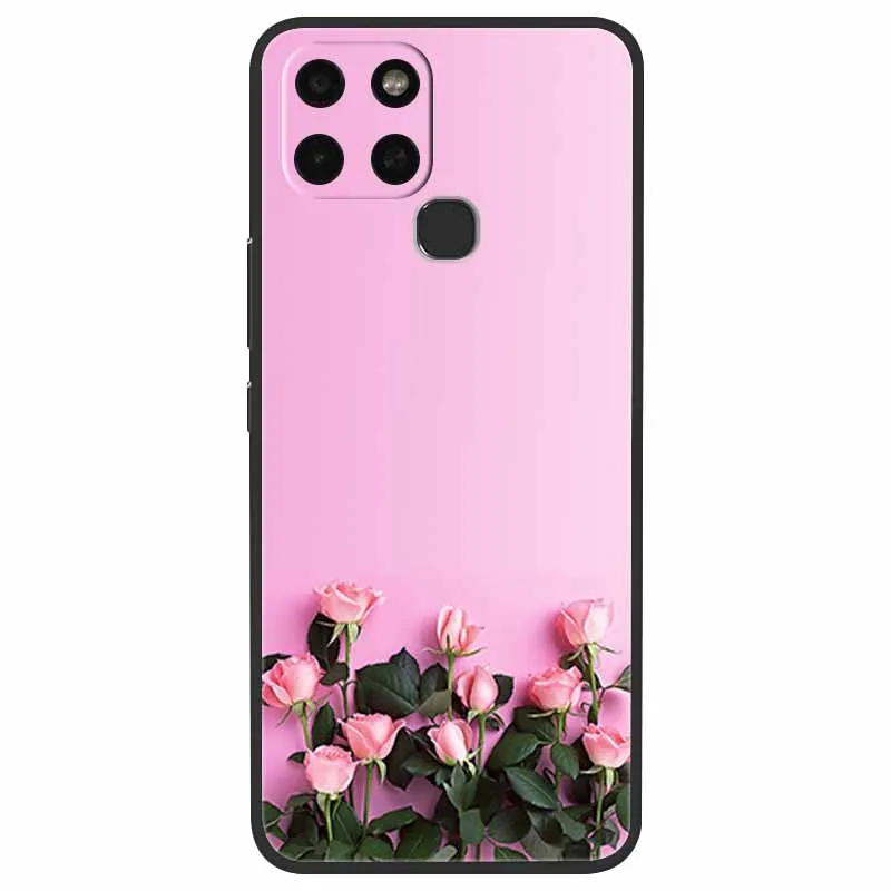 for infinix smart 6 case phone cover soft silicone back case for infinix smart 6 smart6 x6511b shockproof cover 6 6 inch fashion free global shipping