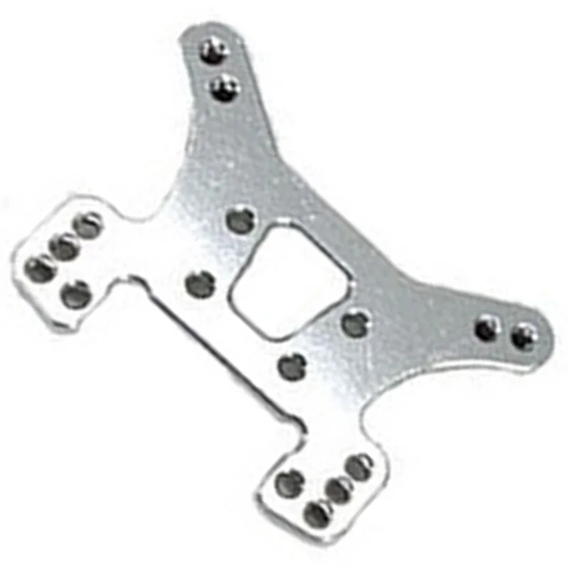

Part Front and Rear Shock Tower Board Set Replacement Accessories Parts for 144001 1/14 4WD RC Car Silver