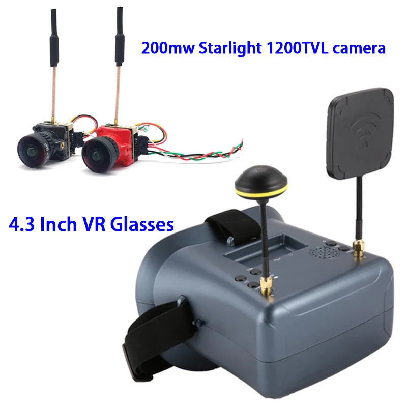 Очки виртуальной реальности LS 008D 5 8G FPV Googles высокое качество 40 каналов с