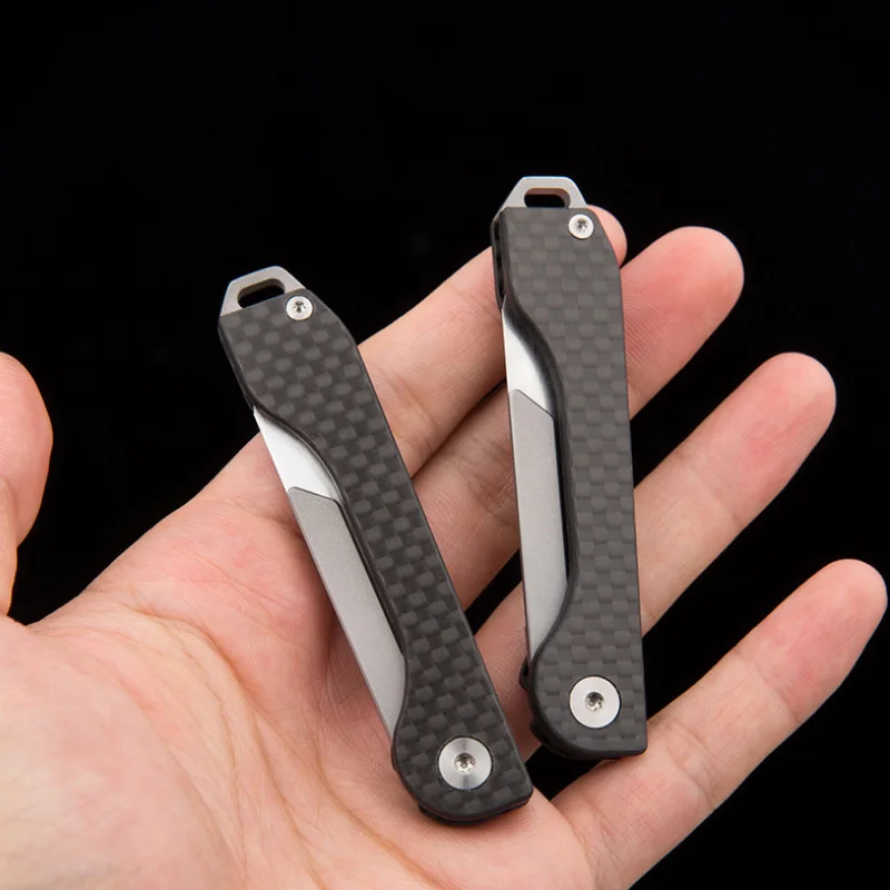 Мини Сменное Лезвие Карманные ножи нож для фруктов EDC из нержавеющей стали на