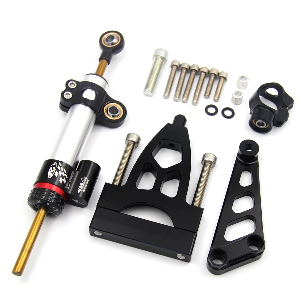 CNC мотоцикл демпфер руля стабилизации Кронштейн монтажный держатель комплект