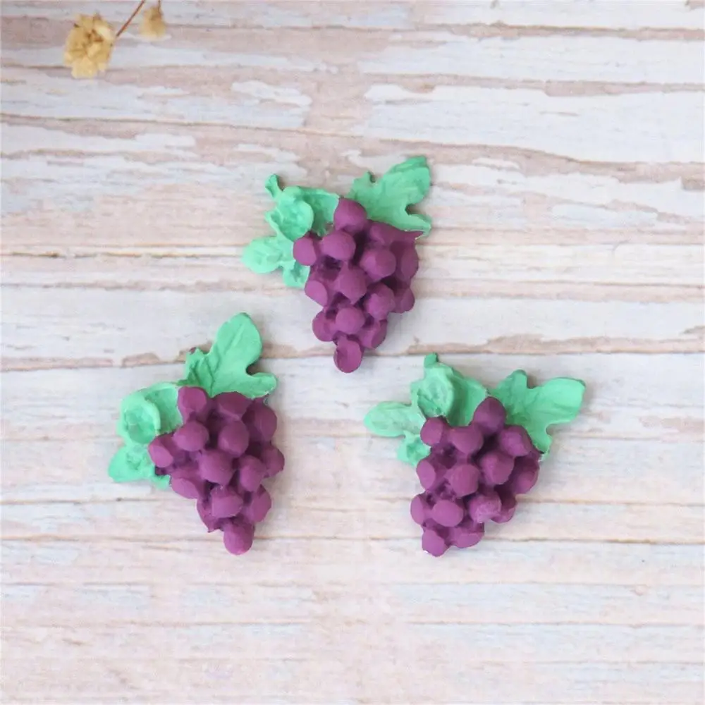 Виноград изюм фруктовый лист Урожай форма природа ферма объемные силиконовые