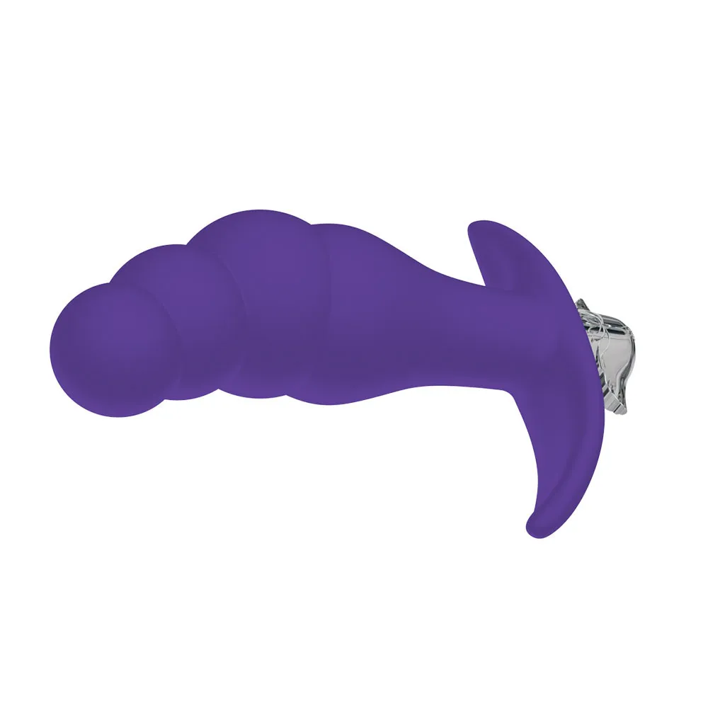 LUUK 10-скоростные Вибраторы силиконовая Анальная пробка искусственная кожа