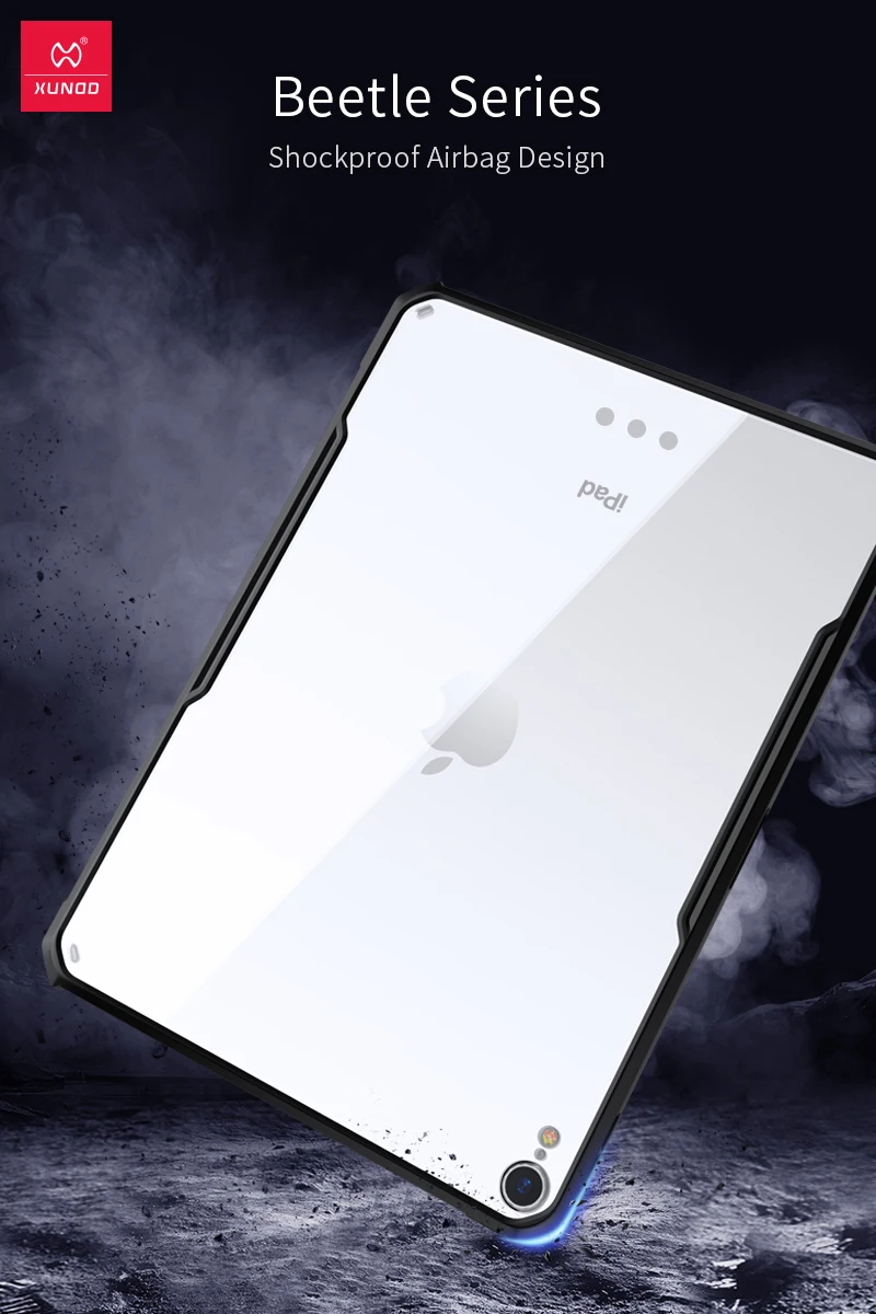 Для iPad / Pro 11 12,9 air 2 9,7 air 3 10,5 дюймов для iPad Mini 1 2 3 4 5 XUNDD акрил+ защитный чехол на заднюю панель из полиуретана планшетный чехол Крышка
