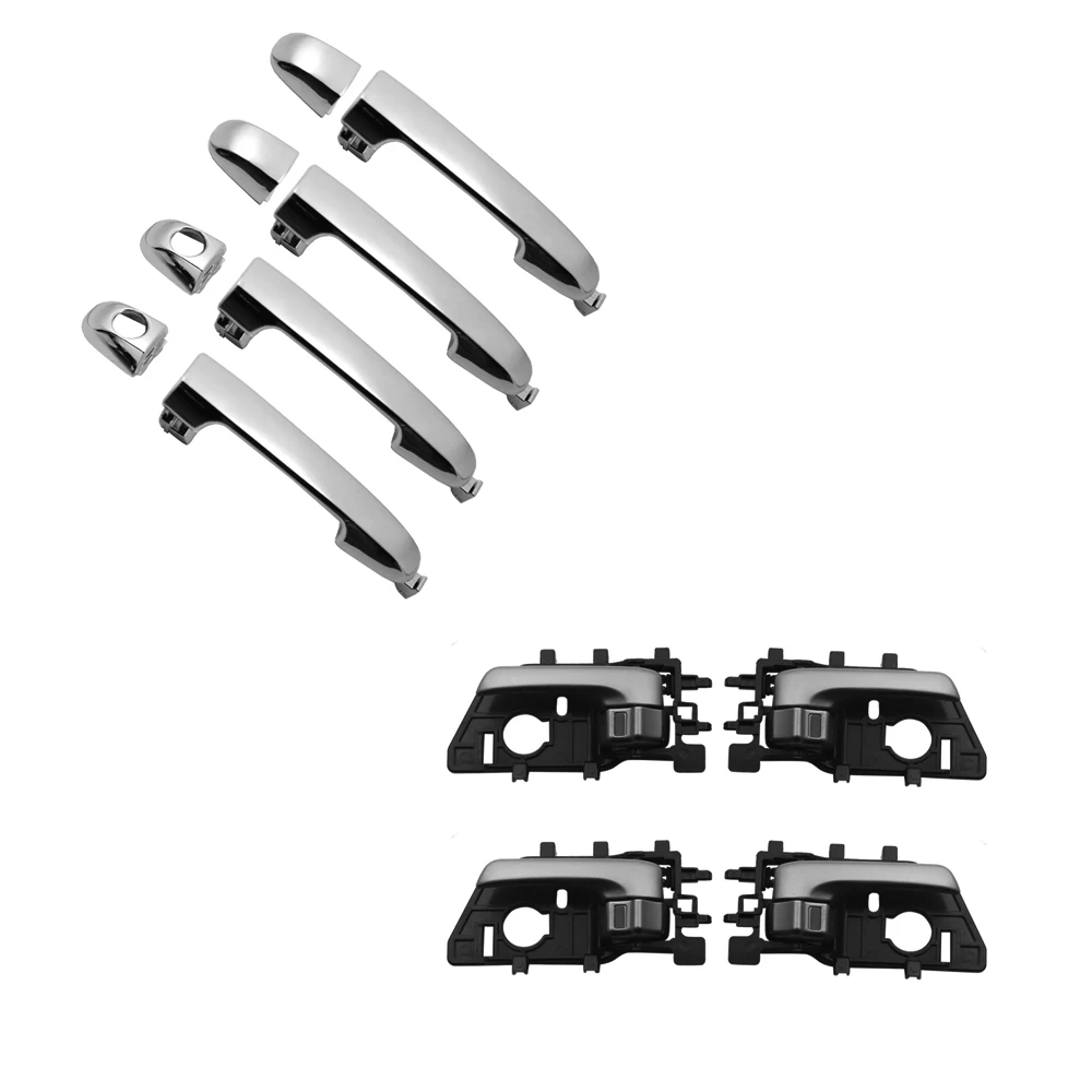8 шт. хромированная внешняя серая внутренняя дверная ручка для KIA Forte Sedan 10 13