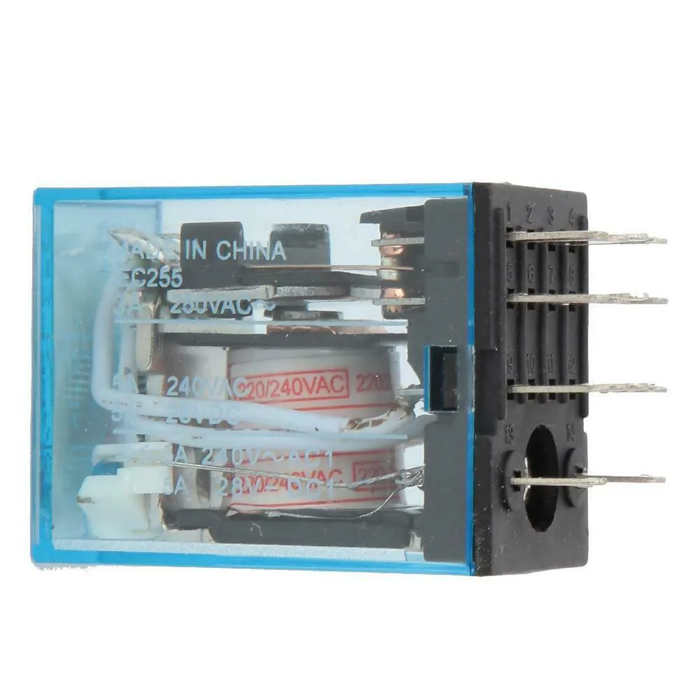 

14 Pin Relay 1pc 35*21.5*27mm High Temperature Resistance MY4N-J MY4N MY4