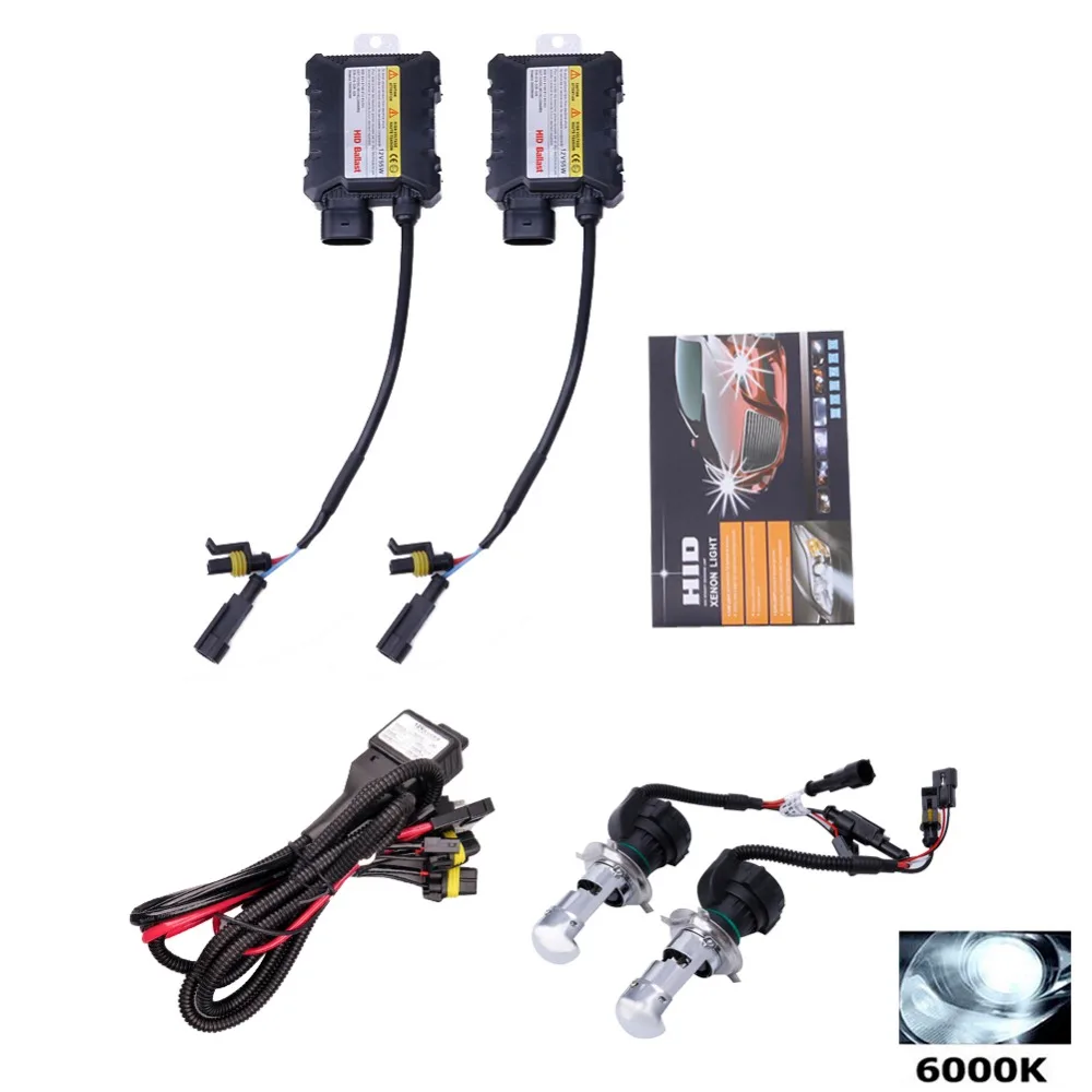 H1 H3 H4 H7 H11 9005 9006 880/881 HID фар преобразования лампы комплект 55 Вт|Передние LED-фары для