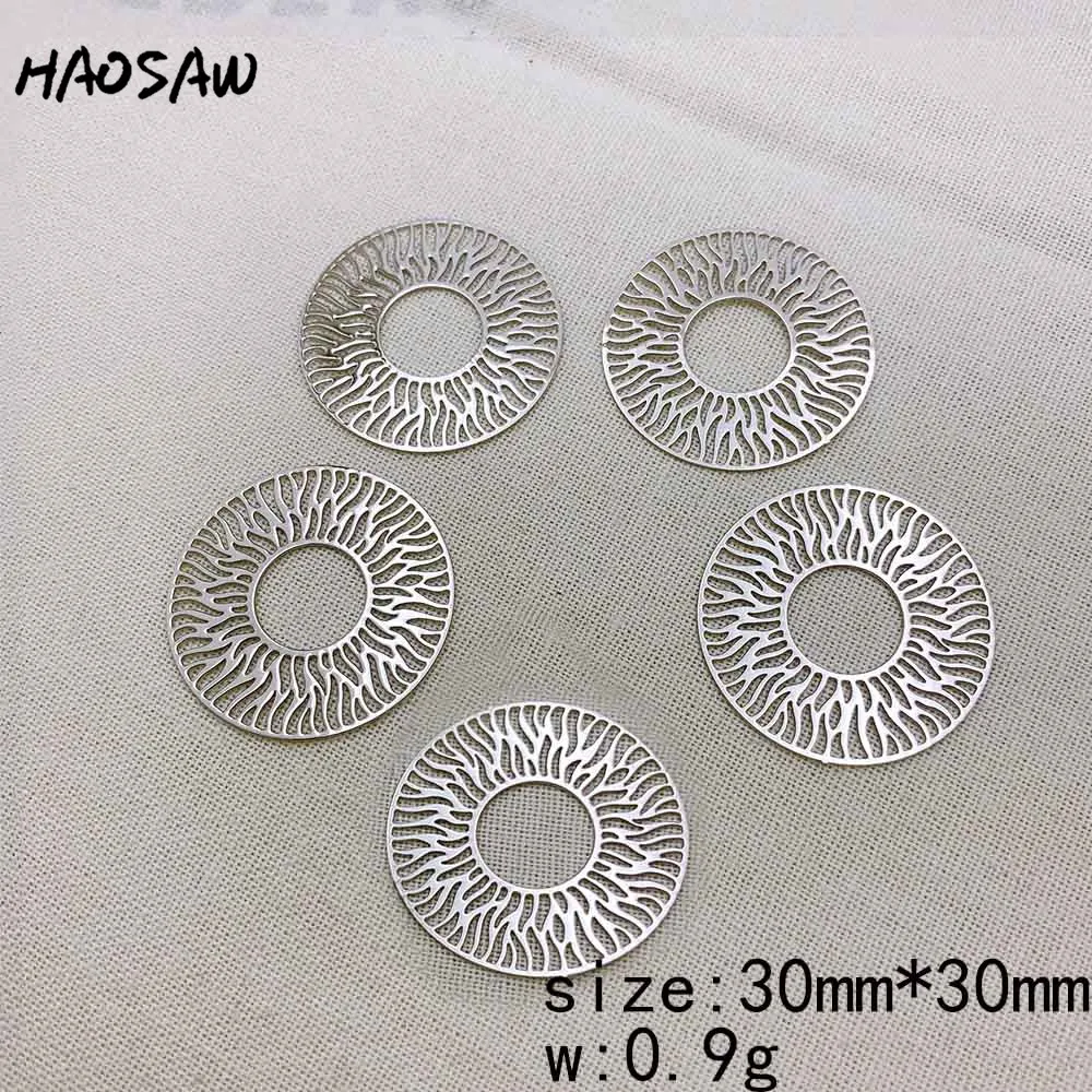 HAOSAW выберите 6 шт./лот аксессуары для ювелирных изделий/амулеты/медные