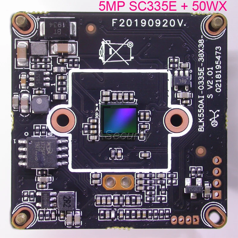 H.265 5 Мп/4 МП 1/2.5 &quotSmartSens SC335E CMOS датчик + 50 Вт (XM550/ IPC550) фотокамера видеонаблюдения