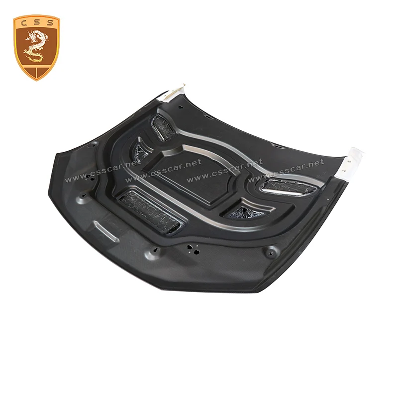 Передняя крышка капота двигателя из сухого углеродного волокна для Maserati Levante MS