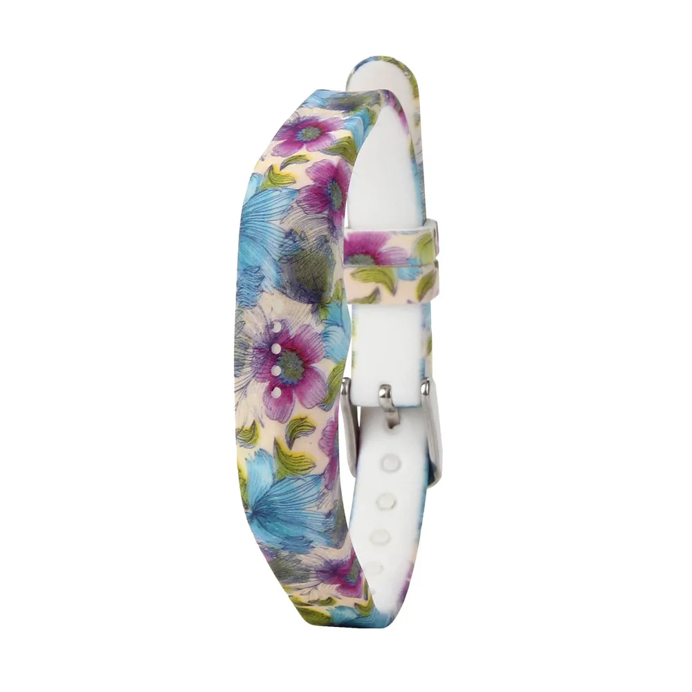 Новый дышащий силиконовый спортивный ремешок для часов Fitbit Flex 2 мягкий наручных