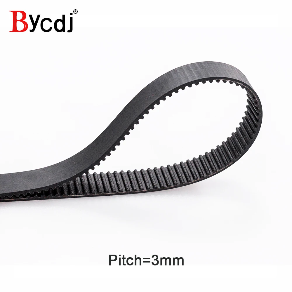 Зубчатый ремень Arc HTD 3M C = 393 396 399 405 ширина 6-25 мм Teeth131 132 133 135 HTD3M синхронный шкив 393-3 м