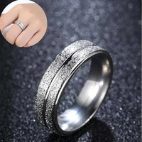 new fashion womens ring titanium steel womens band mens wedding ring size 6 13