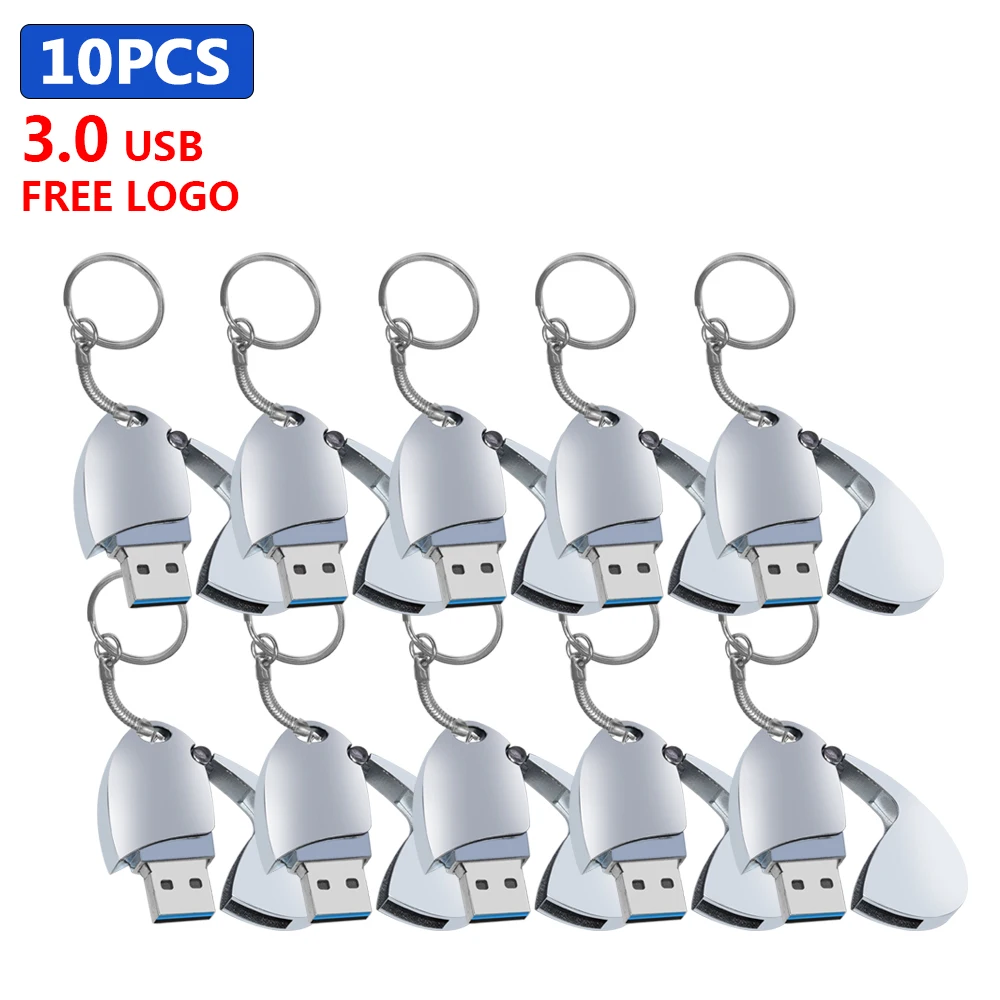 

Флеш-накопитель USB 3,0 с бесплатным логотипом, флешка с реальной емкостью, 4 ГБ, 8 ГБ, 16 ГБ, 32 ГБ, U-образные палочки для фотографии, подарок, 10 шт./л...