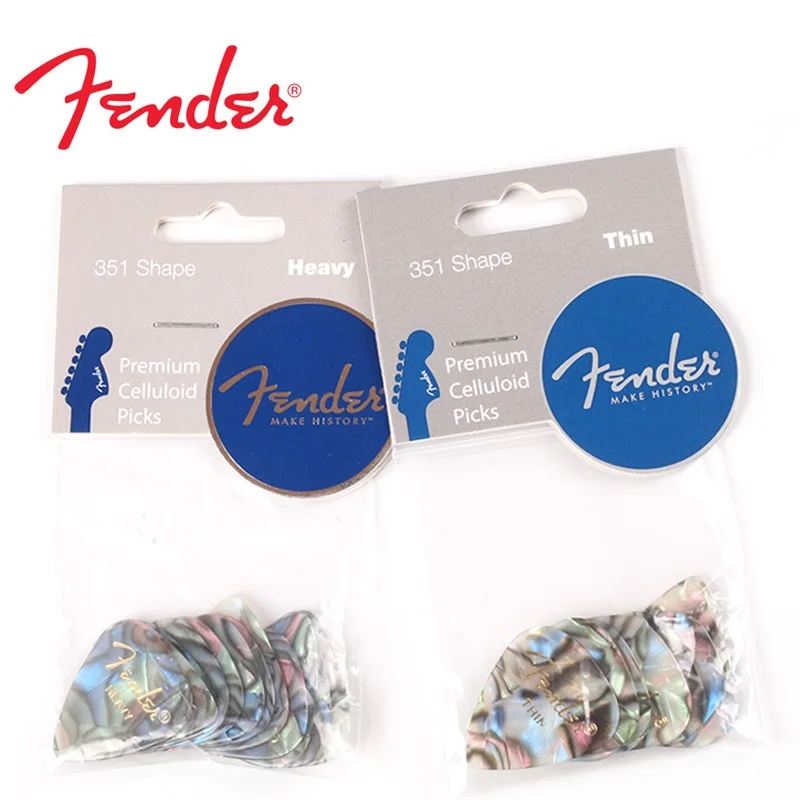 

Fender 351 Shape Primium Celluloid Picks - Abalone, Sell by 1 Piece