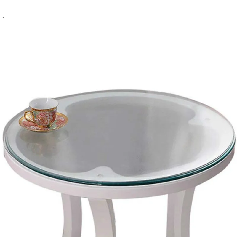 

Pvc Tablecloth Soft Glass Table Cover Round Table Cloth Oil Glass Tablecloth Clear Watherproof Tablecothes Plastic Table Cloth
