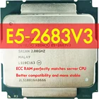 Процессор Xeon E5-2683 V3 E5-2683V3 E5 2683 35M2,0G14-Cores FCLGA2011-3 X99 DDR4 D4 материнская плата платформа для комплекта Intel xeon