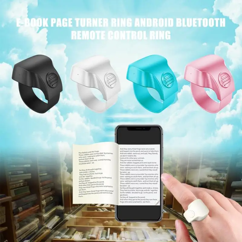 

Кольцо для чтения электронных книг для Android BT, кольцо для дистанционного управления, аксессуары для чтения электронных книг
