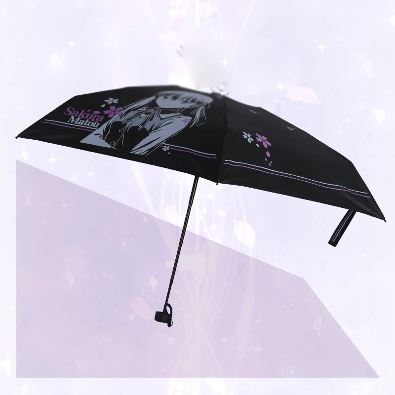 1 шт. аниме Fate/Stay Night Мату Сакура принт от солнца дождя портативный складной зонт