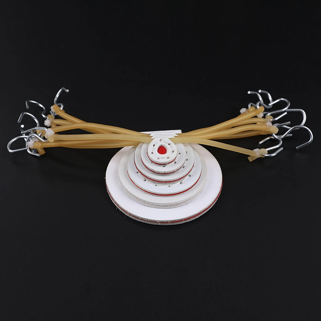 6x Рогатка Спиннер для стрельбы охотничьи маркеры аксессуары