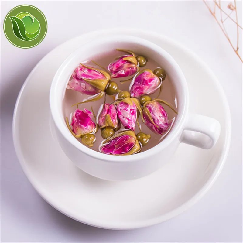 

Chinese Flower Red Rose Bud Tea,Aroma Dry Flowers, Floral Herbal Blooming Tea
