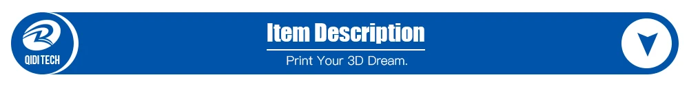QIDI TECH X-MAX 3d принтер с высокой температурой экструдер