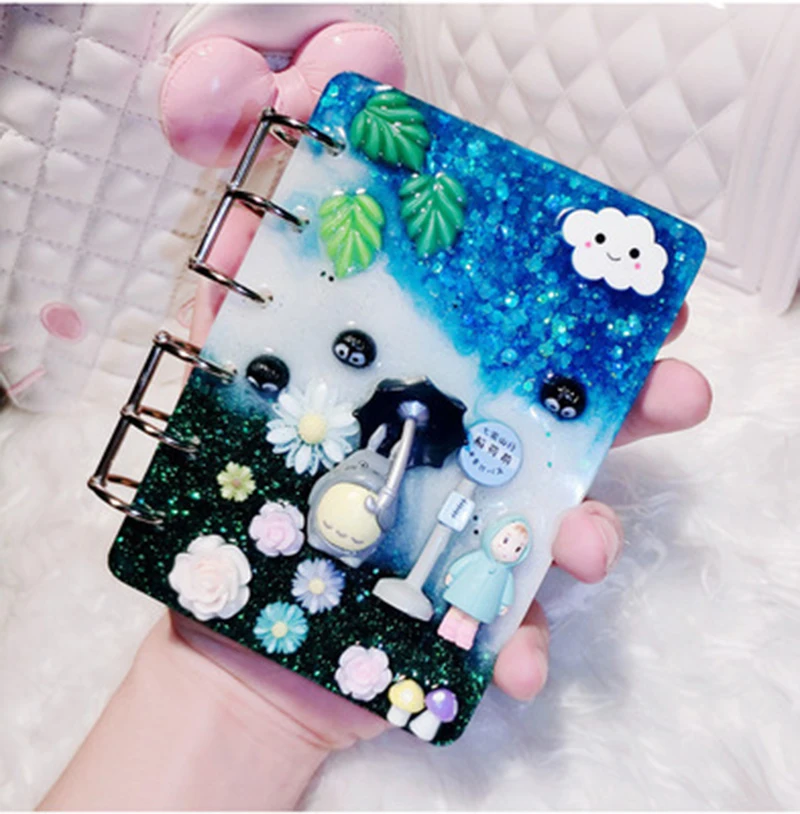 1 шт. DIY силиконовая кристальная эпоксидная литая форма в виде тетради B5 A5 A6 A7