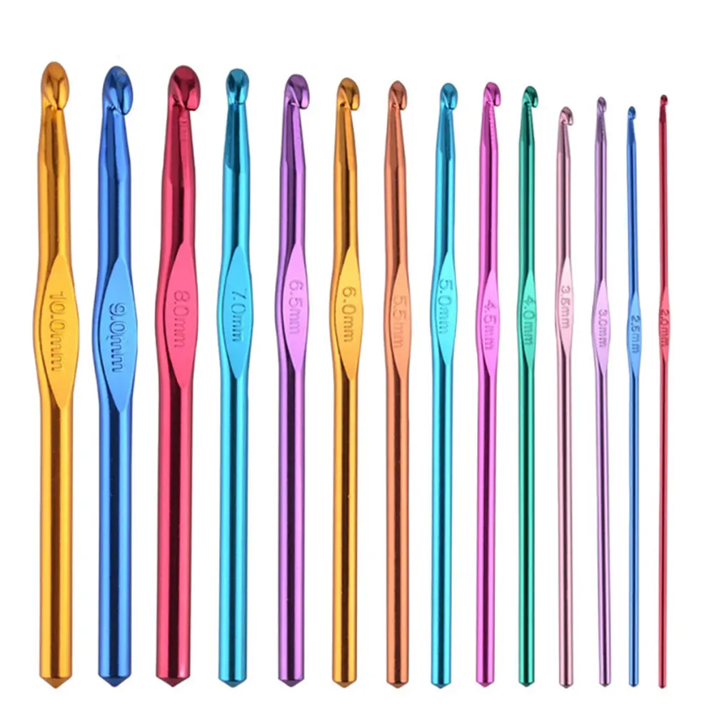 Новый набор крючков для вязания крючком легкие портативные аксессуары рукоделия