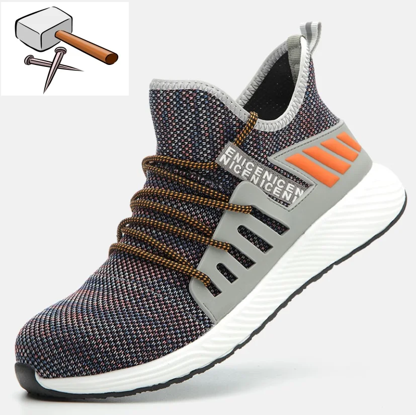 Мужская защитная Рабочая обувь для мужчин и женщин Уличная со стальным носком