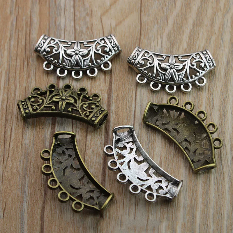 Бусины для изготовления ювелирных изделий 38x17 мм 10 шт. | Украшения и аксессуары