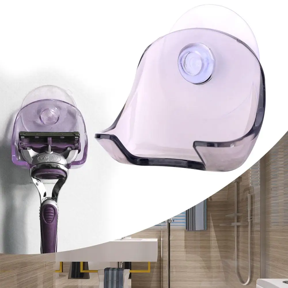 Бритвенные лезвия настенный держатель для бритвы на присоске вешалка аксессуары