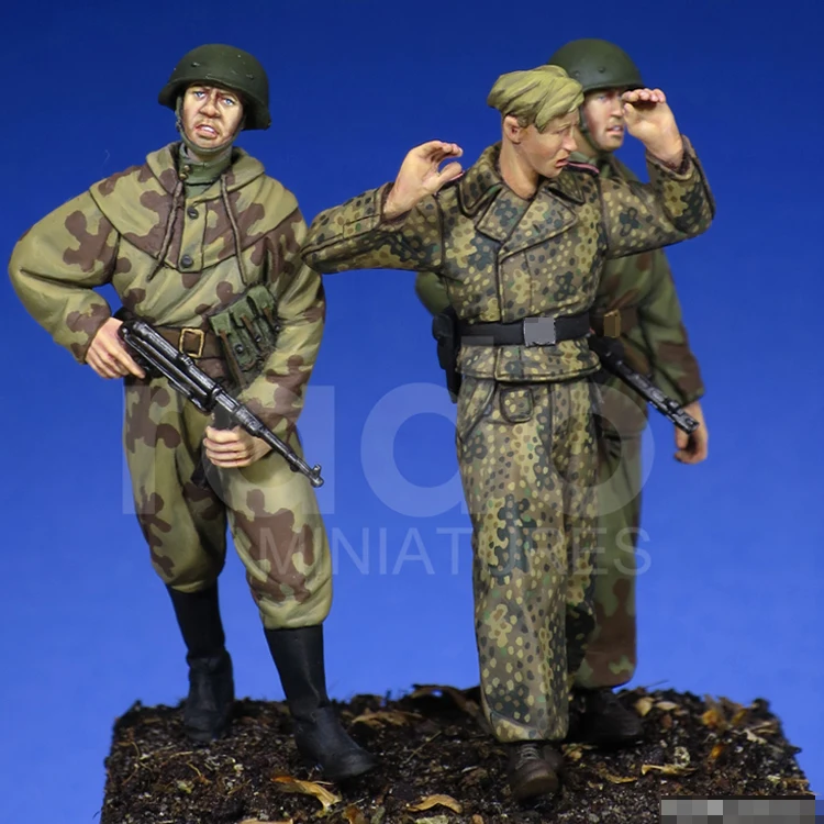 1/35 советский солдат WW2 смоляная модель солдата GK военные темы разобранный и