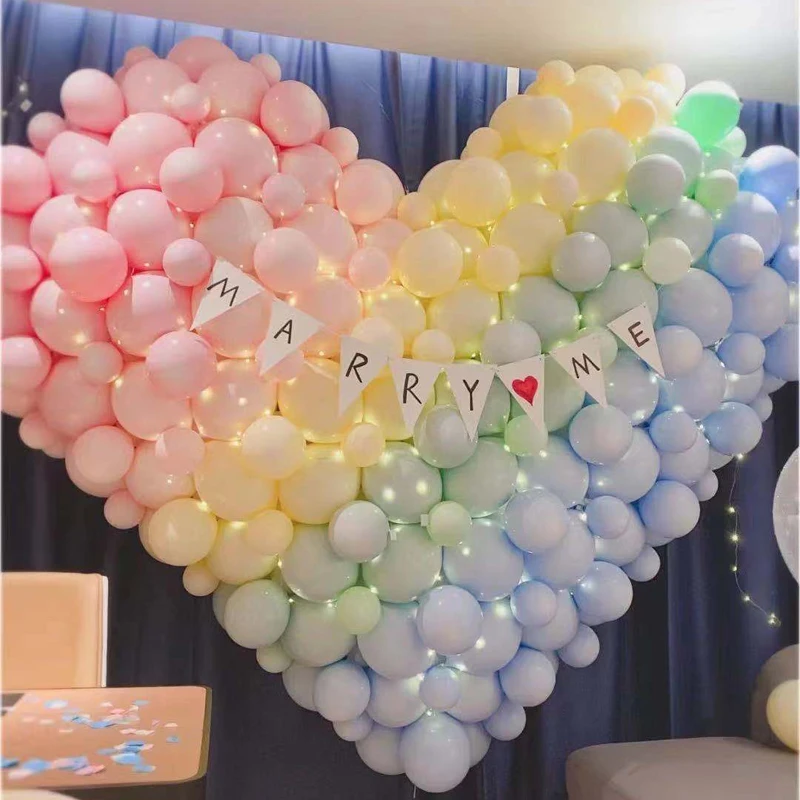 

BTRUDI 100 pcs/lot 10inch tail multicolor latex balloon wedding supply birthday party for kid descrption baby shower boy girl