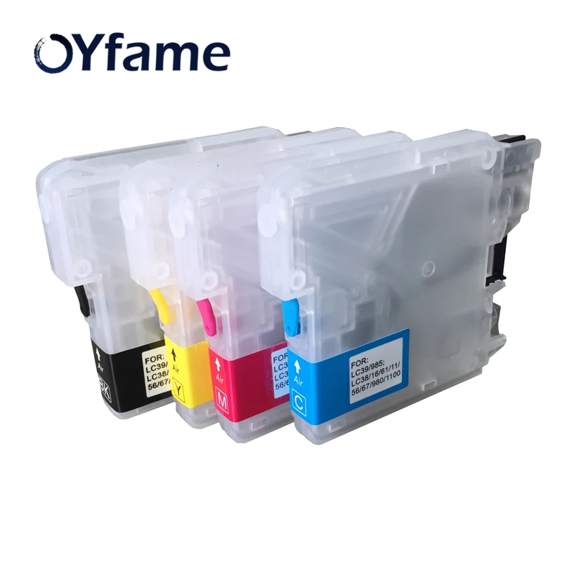 OYfame LC11 LC16 LC38 LC61 LC65 LC67 LC980 LC1100 картридж с заправкой чернил для родительницы|ink