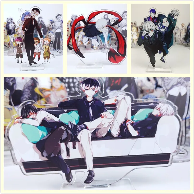Токийский Гуль фигурка акриловая игрушка аниме Kaneki Ken Kirishima Touka Rize модель куклы