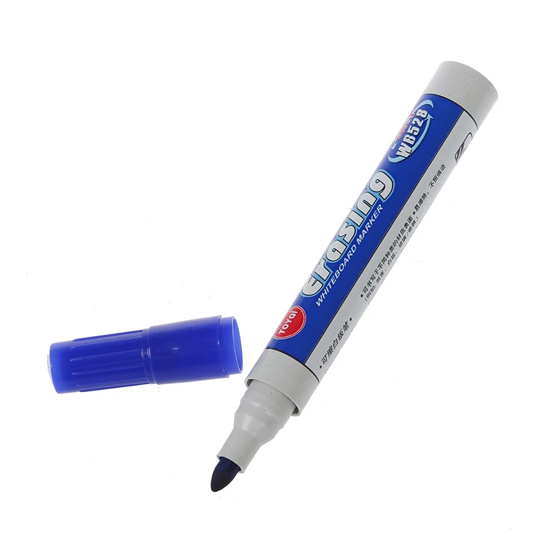 

10 x Board Marker Whiteboard Marker Pen Washable Blue