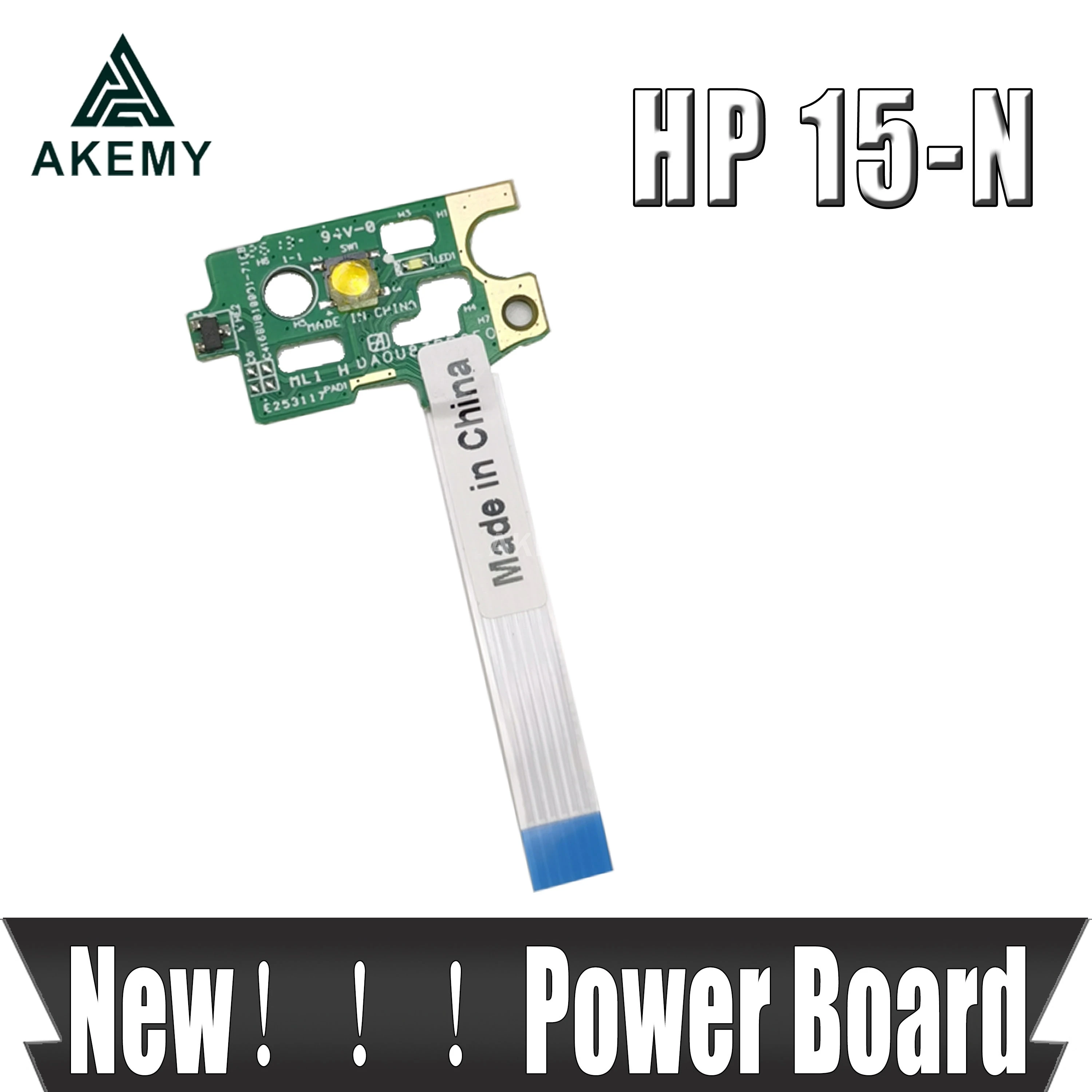 

Akemy для HP pavilion 15-N 14-N 15-F высокопроизводительная Кнопка питания плата с кабелем DA0U83PB6E0 732076-001 732076-001 776780-001