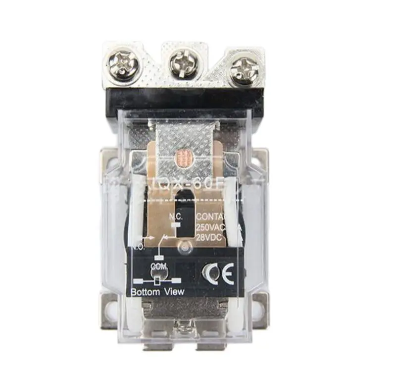 

JQX-60F SPDT 1Z High Power Relay 220V AC